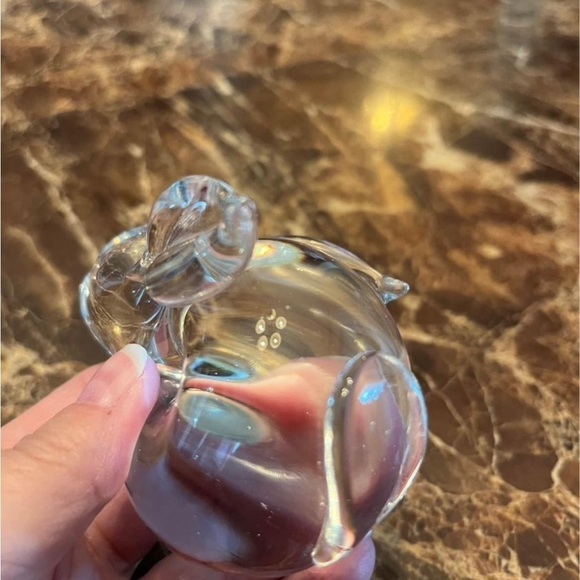 𝅺art Glass Rabbit Bunny 4” - Picture 4 of 5